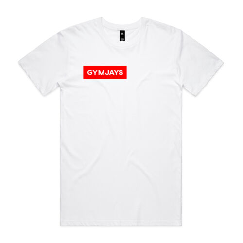 GYMJAYS Red Box Print Mens Tee Thumbnail