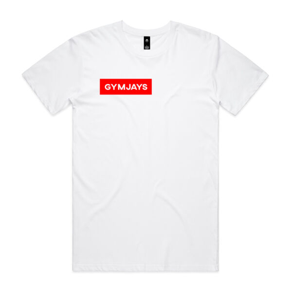 GYMJAYS Red Box Print Mens Tee Thumbnail