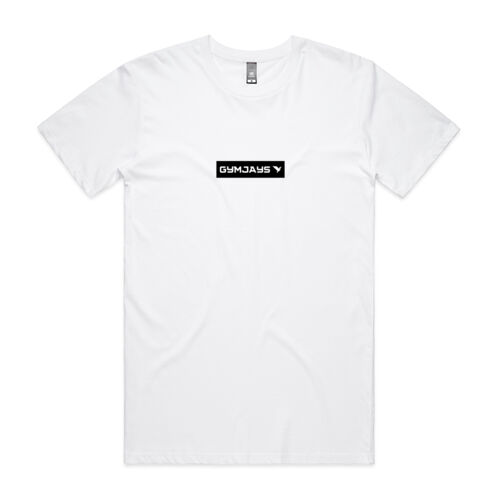 GYMJAYS Logo Black Print Mens Tee  Thumbnail