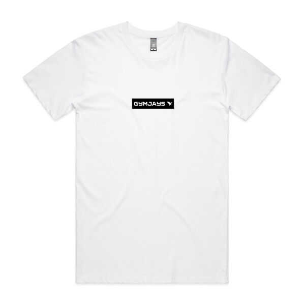 GYMJAYS Logo Black Print Mens Tee  Thumbnail