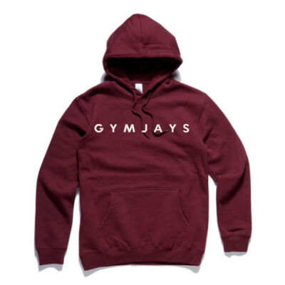 GYMJAYS Text Embroidery Womens Hoodie Thumbnail