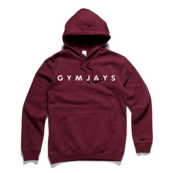 GYMJAYS Text Embroidery Womens Hoodie Thumbnail