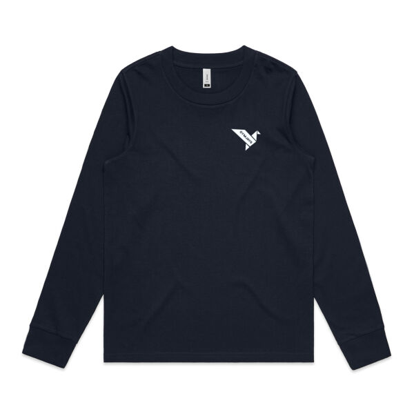 GYMJAYS Logo Print Womens Long Tee Thumbnail