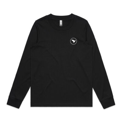 GYMJAYS Logo Print Womens Long Tee Thumbnail