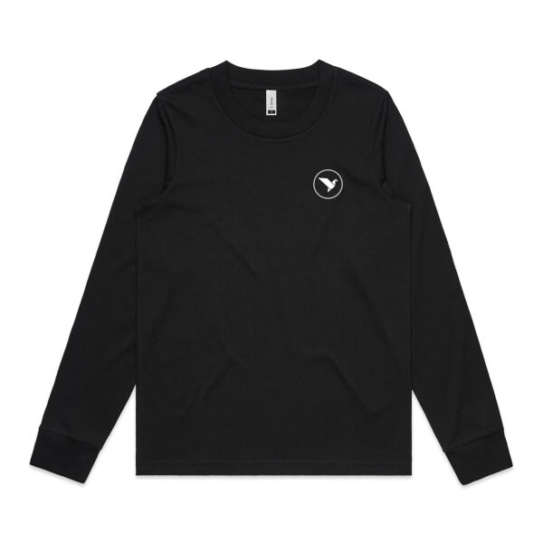 GYMJAYS Logo Print Womens Long Tee Thumbnail